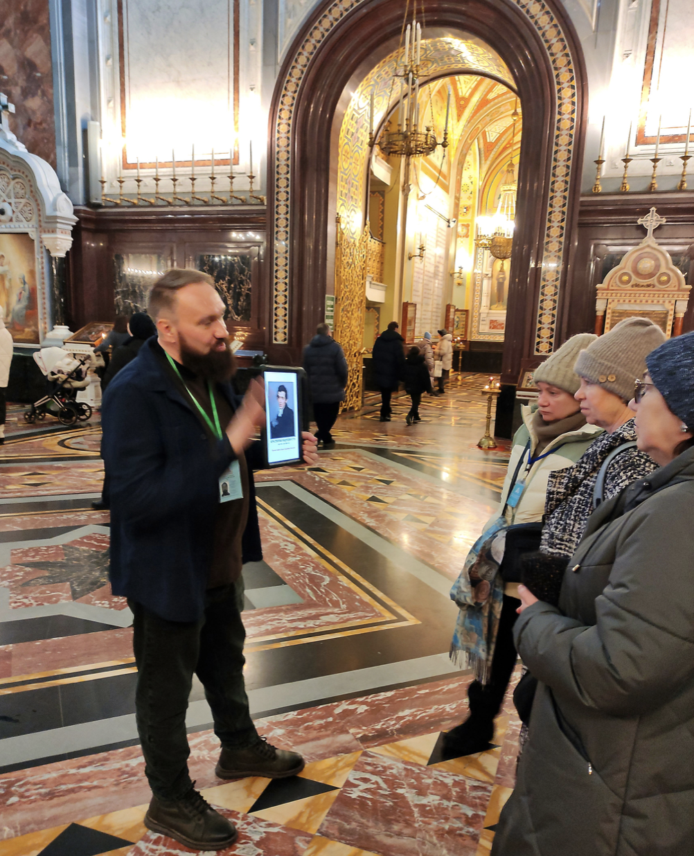 ЭКСКУРСИИ В ХРАМЕ ХРИСТА СПАСИТЕЛЯ С АЛЕКСЕЕМ ШАПРАН