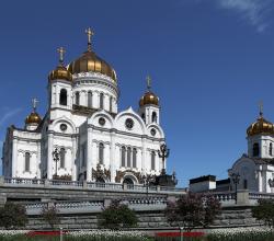 Храм Христа Спасителя - современный вид.