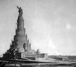 Дом Советов. Проект Бориса Иофана. 1931 год.