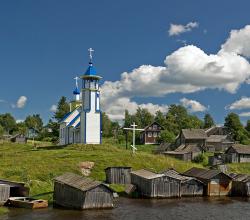 Карелия. Ведлозеро. Церковь Ильи Пророка. 