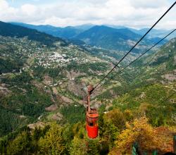 #Горы // Канатная дорога в Хуло, Аджария. 